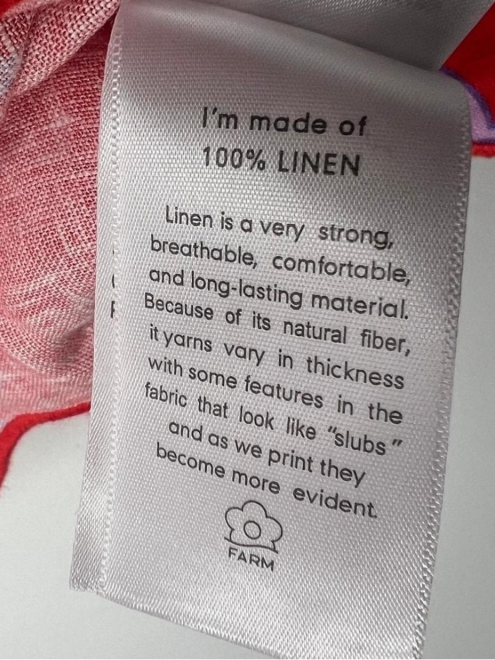 Farm Rio Cropped Linen Top - Picture 5 of 6